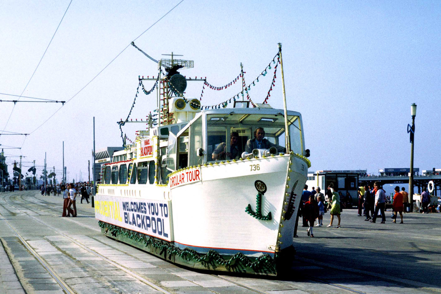 Блэкпул, Blackpool Pantograph Car № 736