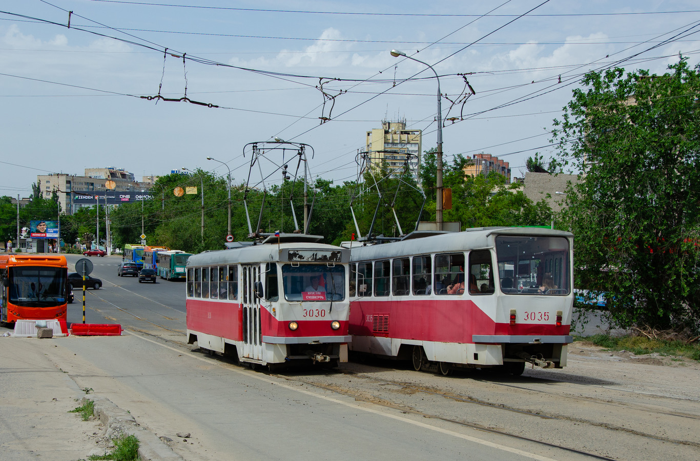 Волгоград, Tatra T3SU мод. ВЗСМ № 3030