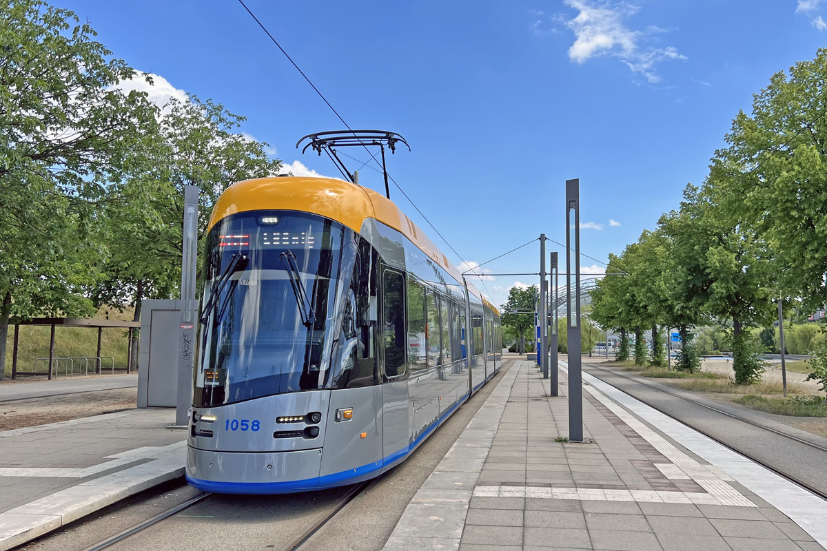 Лейпциг, Solaris Tramino Leipzig (NGT10) № 1058