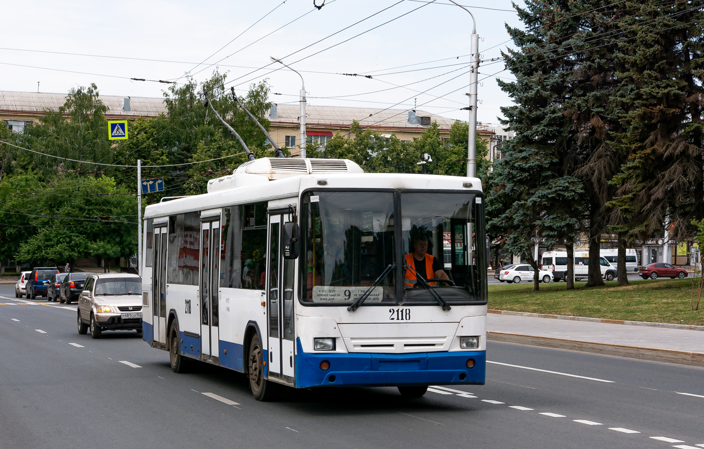 Уфа, НефАЗ-БТЗ 52765Р № 2118