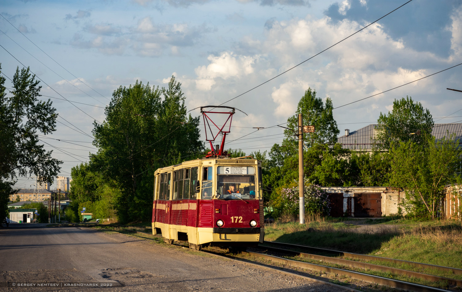 Красноярск, 71-605 (КТМ-5М3) № 172