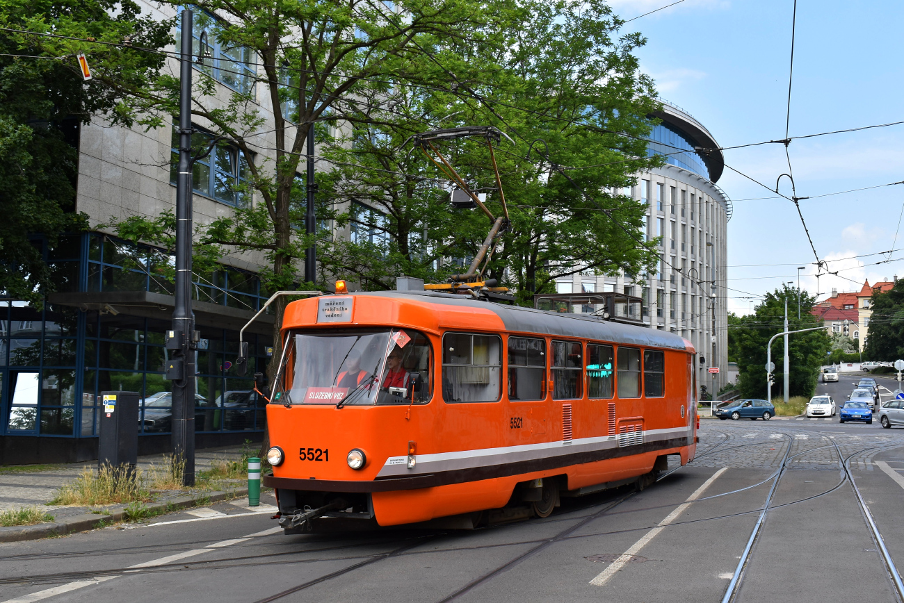 Прага, Tatra T3 № 5521