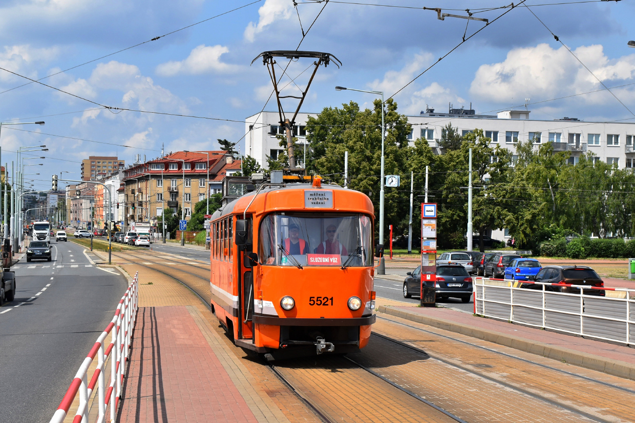 Прага, Tatra T3 № 5521