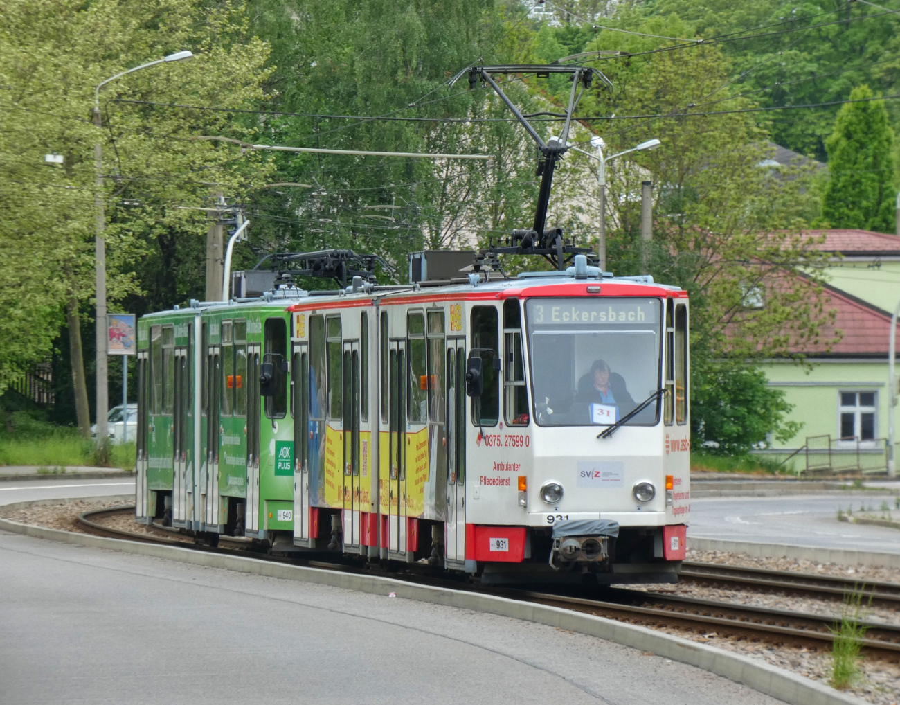 Цвиккау, Tatra KT4DMC № 931