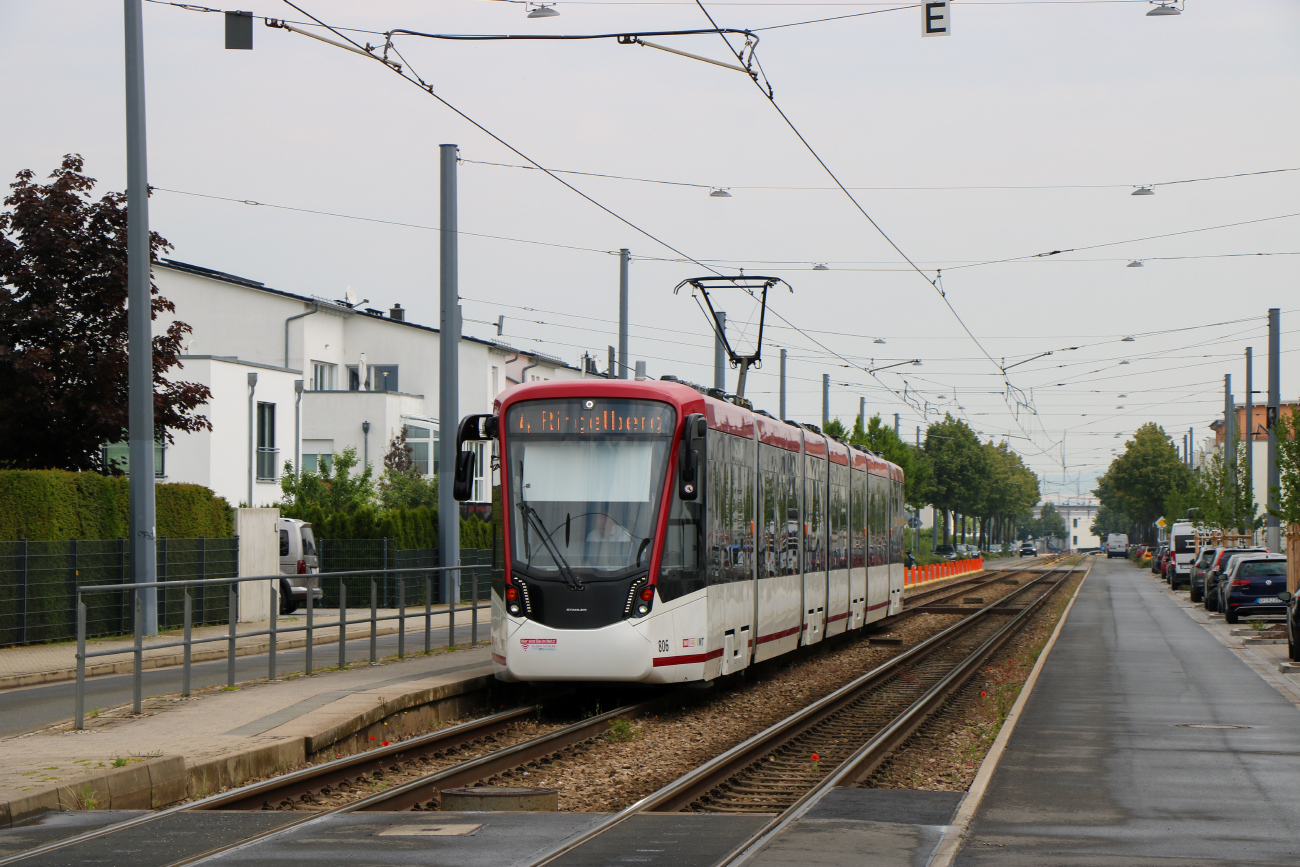 Erfurt, Stadler Tramlink № 806