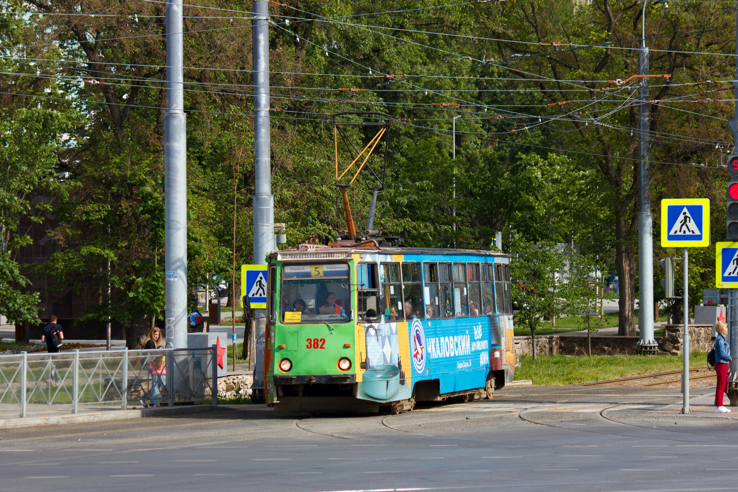 Пермь, 71-605 (КТМ-5М3) № 382