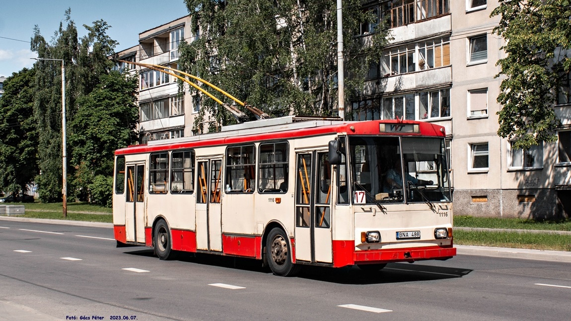 Vilnius, Škoda 14Tr11/6 Nr. 1116