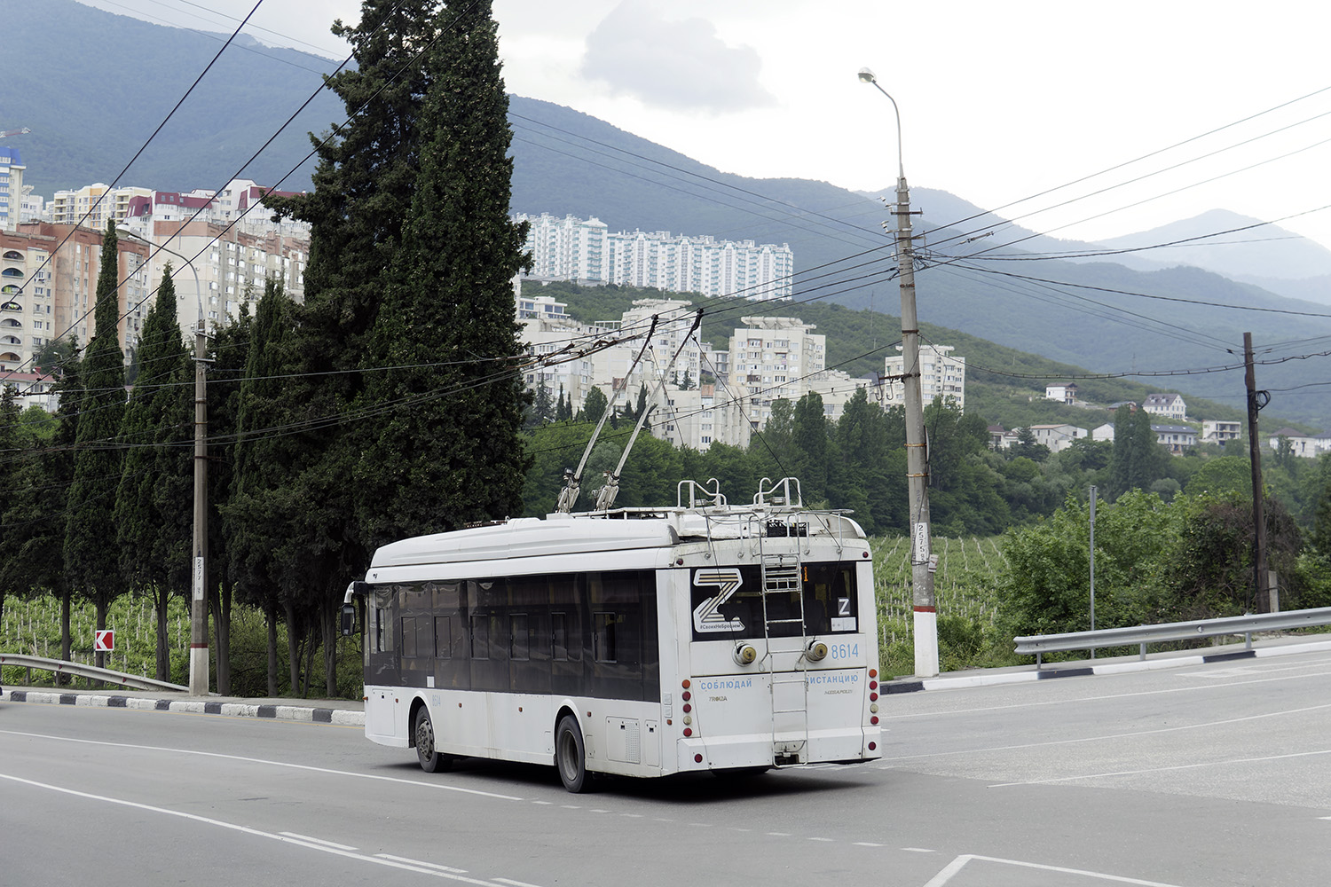 Krymski trolejbus, Trolza-5265.05 “Megapolis” Nr 8614