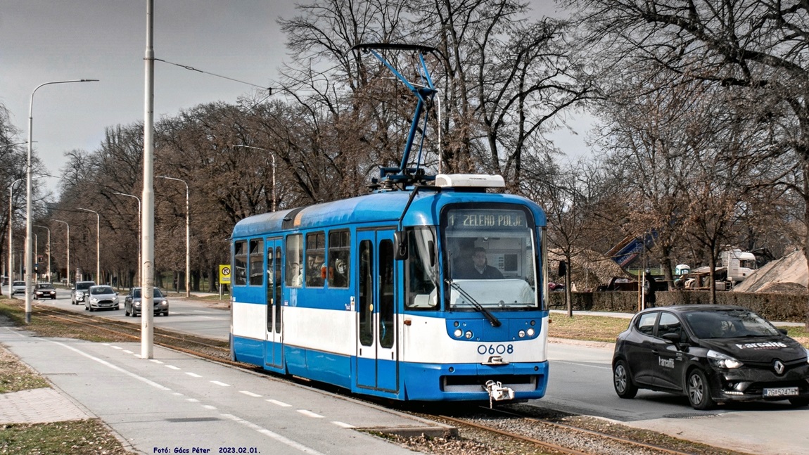 Osijek, Tatra T3PV.O N°. 0608