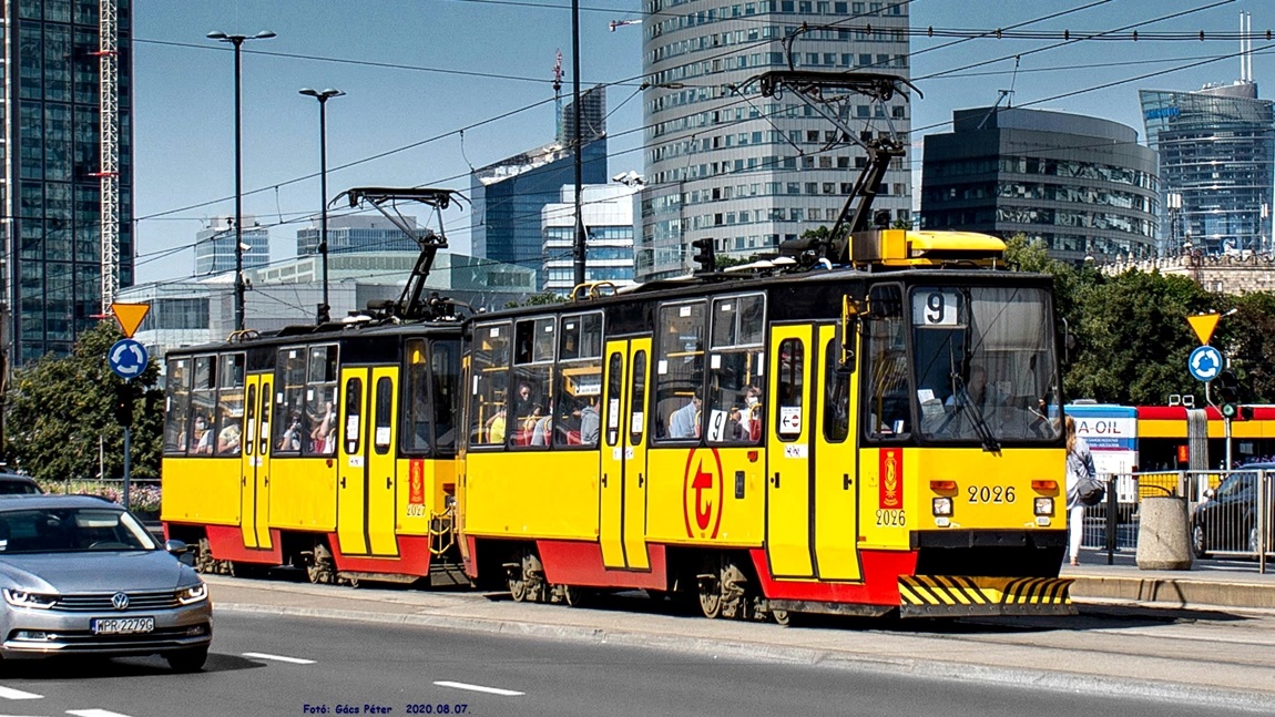 Варшава, Konstal 105N2k № 2026