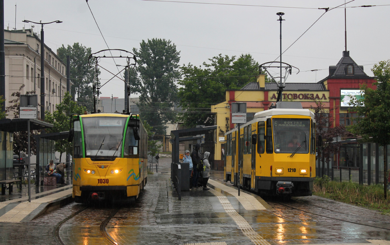 Lvov, Tatra KT4SU — 1030; Lvov, Tatra KT4DM — 1210