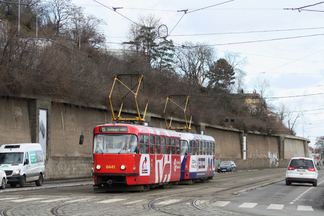 Прага, Tatra T3R.P № 8441