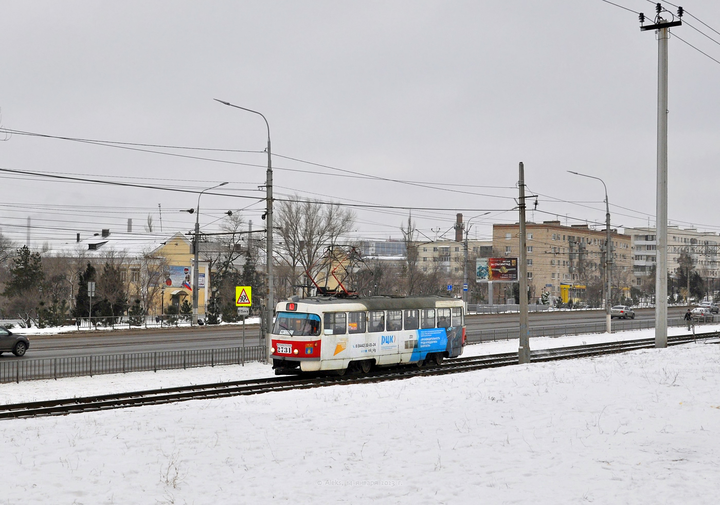 Wolgograd, Tatra T3SU Nr. 2731