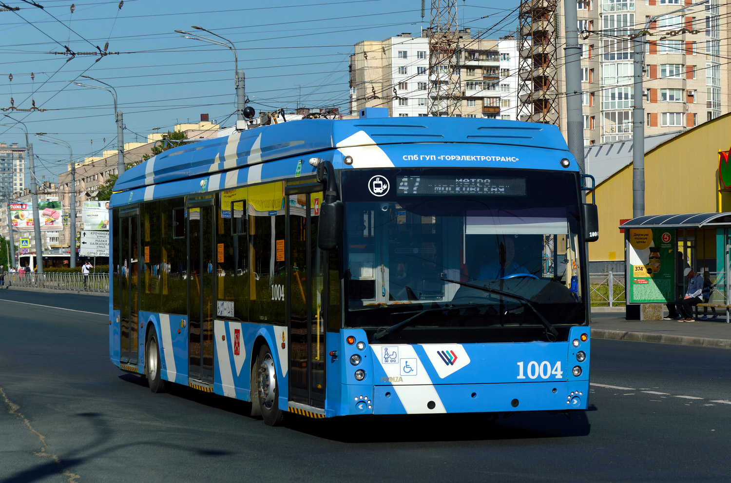Санкт-Петербург, Тролза-5265.08 «Мегаполис» № 1004
