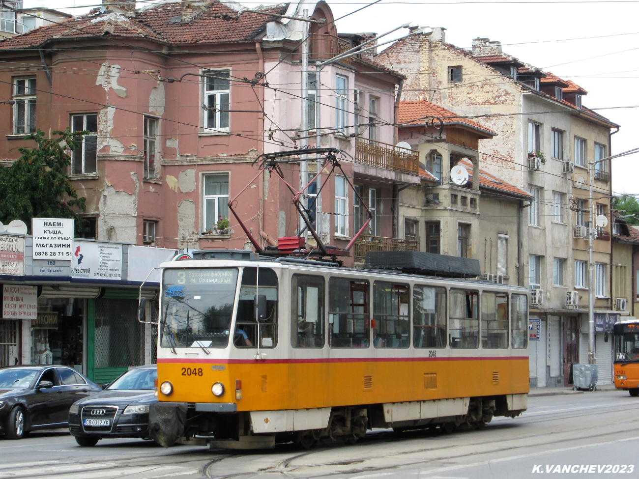 София, Tatra T6A2SF № 2048