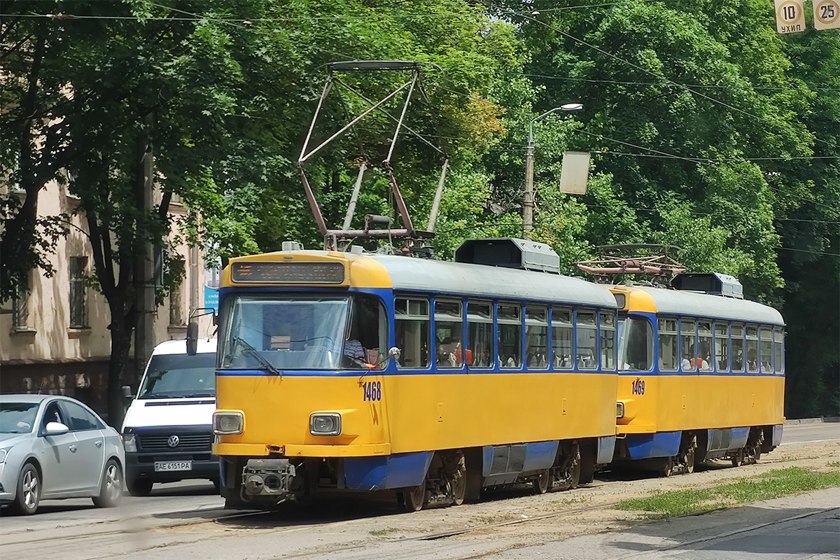 Днепр, Tatra T4D-M1 № 1468 Днепр, Tatra T4D-M1 № 1468