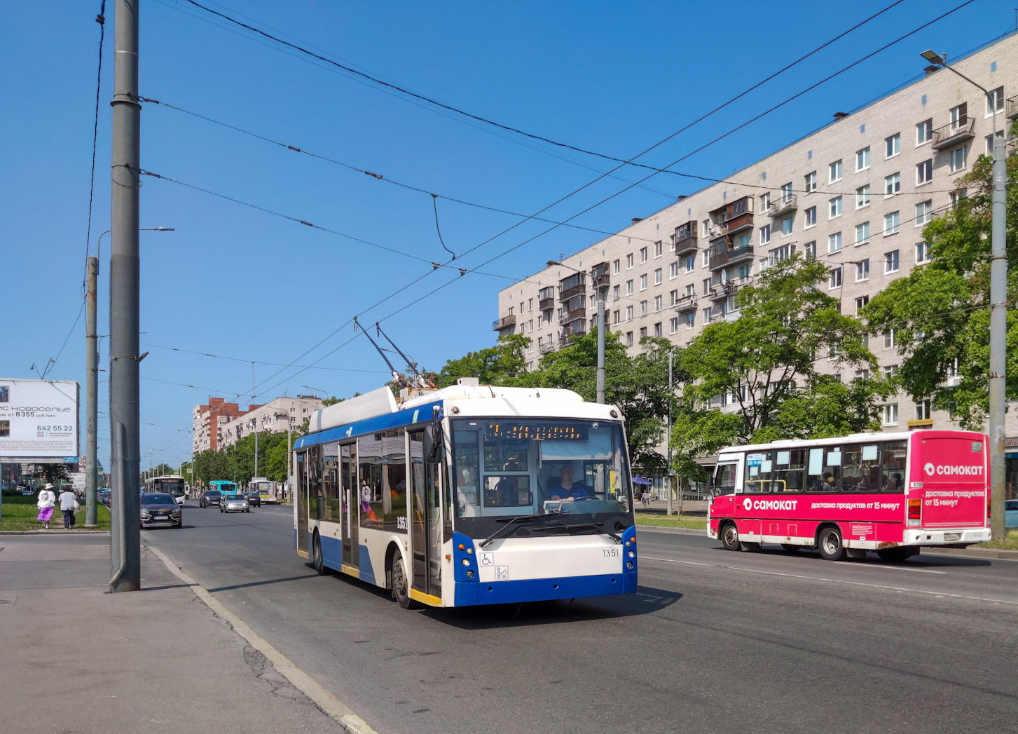Санкт-Петербург, Тролза-5265.00 «Мегаполис» № 1351