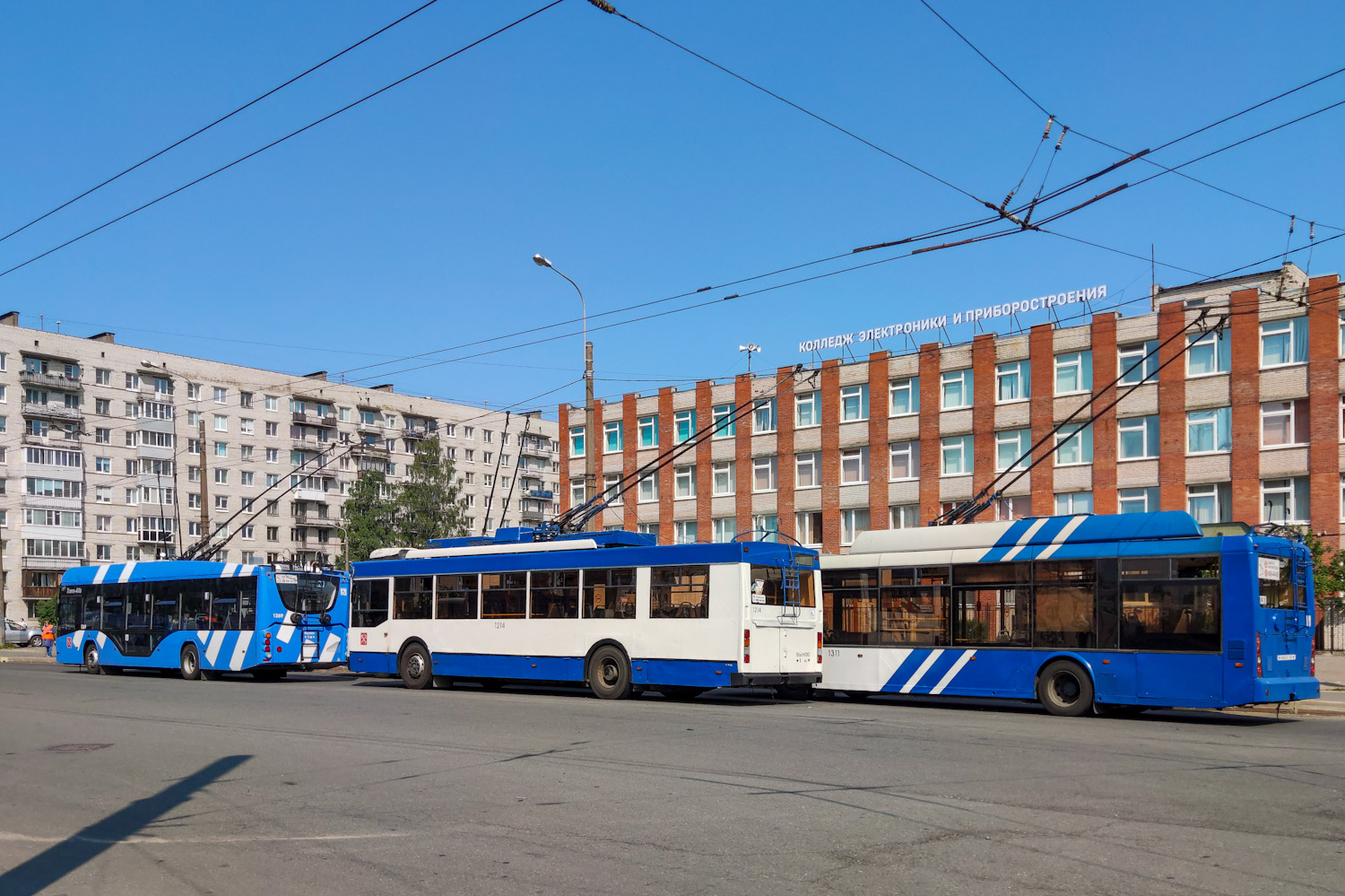 Санкт-Петербург, Тролза-5275.03 «Оптима» № 1214