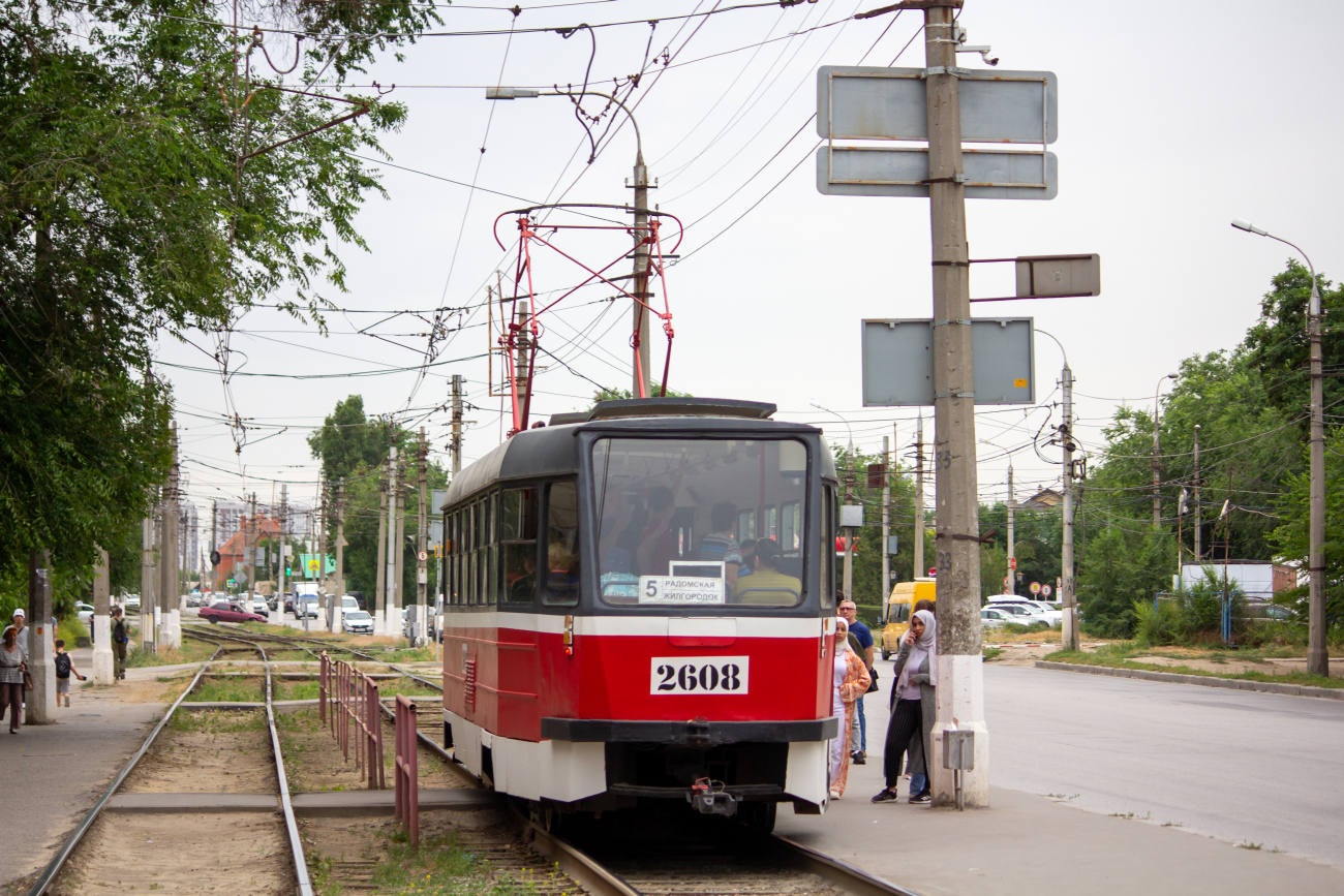 Volgograd, Tatra T3SU mod. VZSM Br. 2608