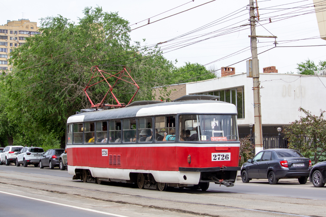 Волгоград, Tatra T3SU № 2726