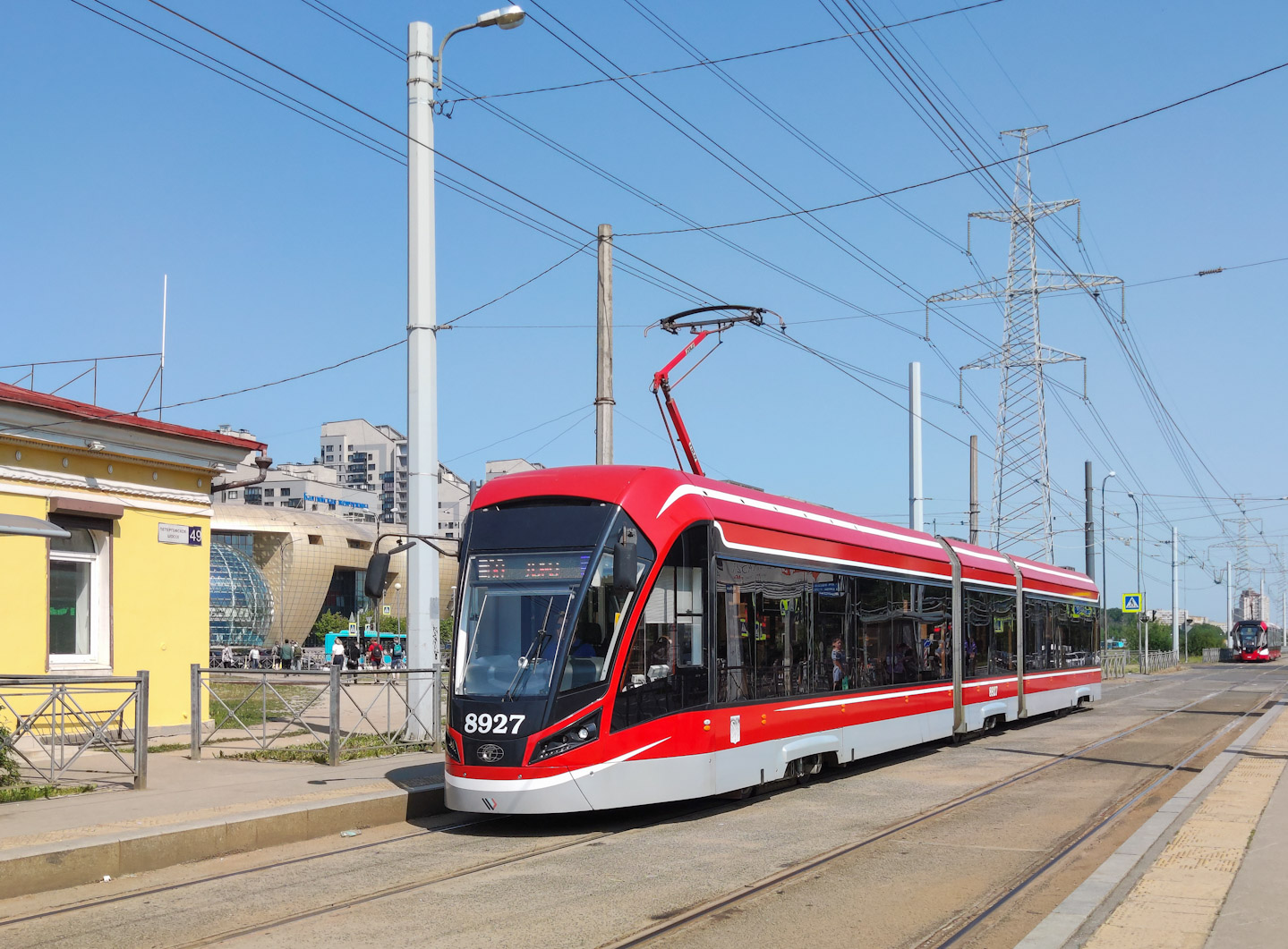 Санкт-Петербург, 71-931М «Витязь-М» № 8927