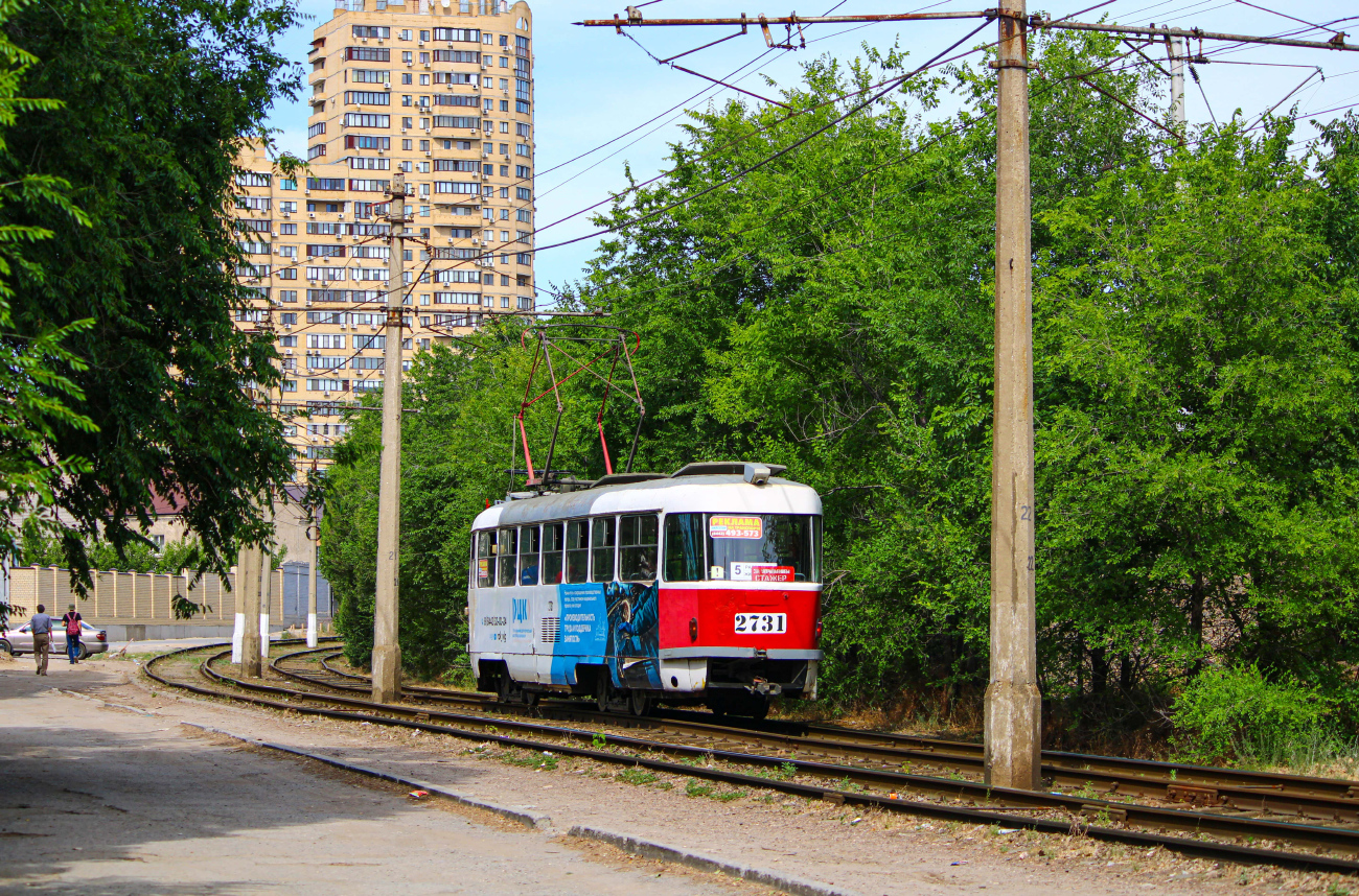 Волгоград, Tatra T3SU № 2731