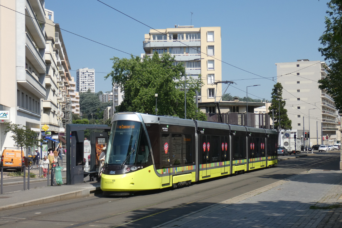 Saint-Etienne, CAF Urbos 3 Nr 947