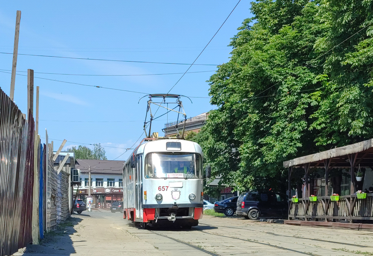 Каменское, Tatra T3SUCS № 657