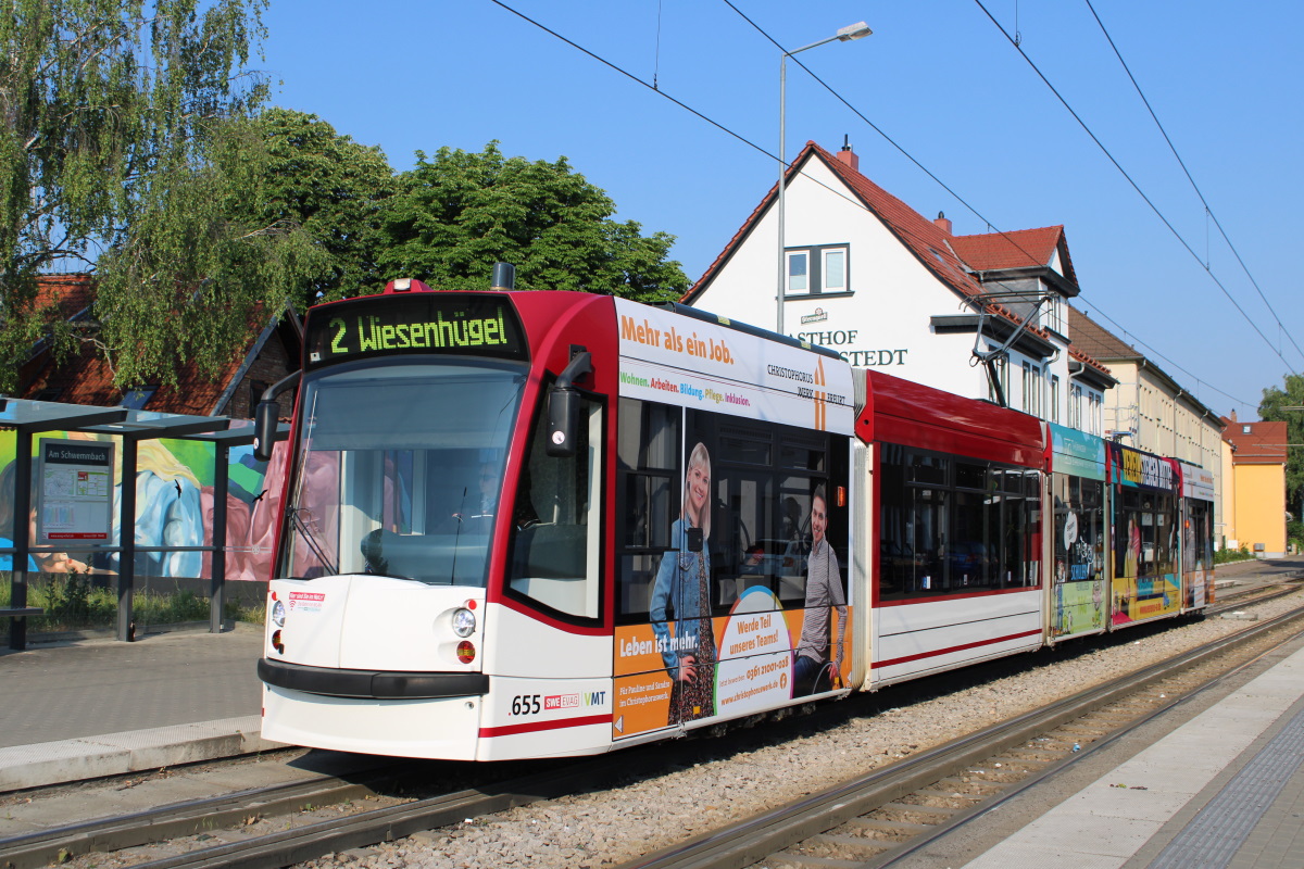 Erfurt, Siemens Combino Advanced nr. 655