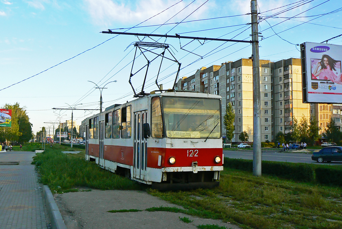 Липецк, Tatra T6B5SU № 122