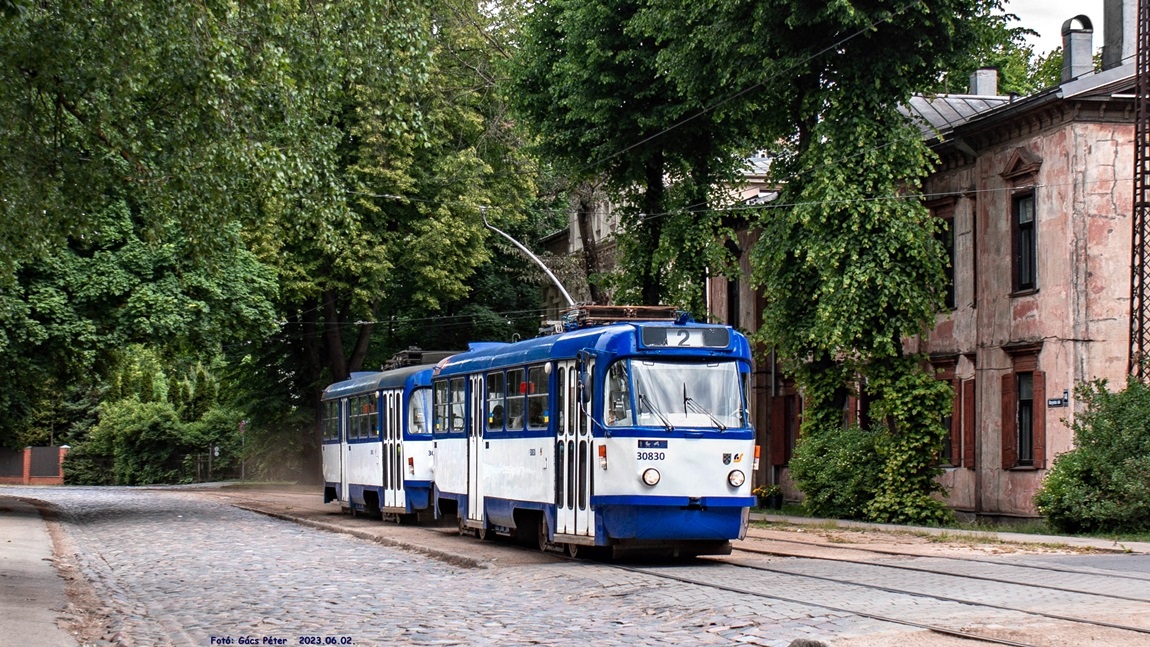 Рига, Tatra T3A № 30830