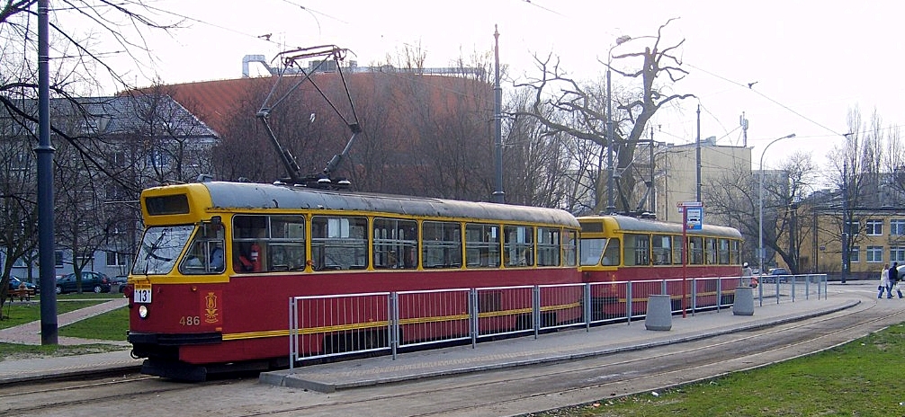 Varsova, Konstal 13N # 486