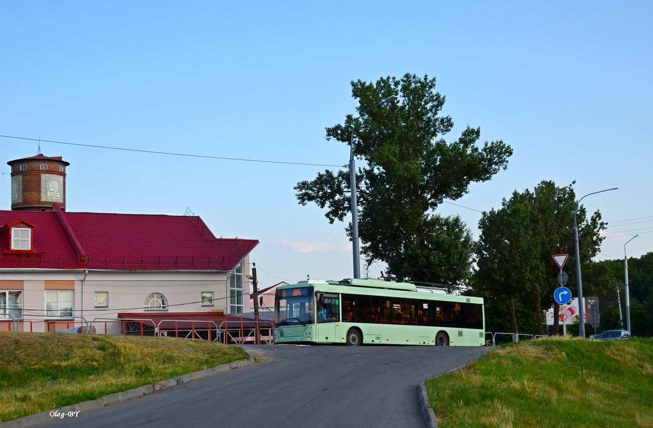 Homiel, MAZ-203T70 Br. 1865; Homiel — Traffic on sections using autonomous running