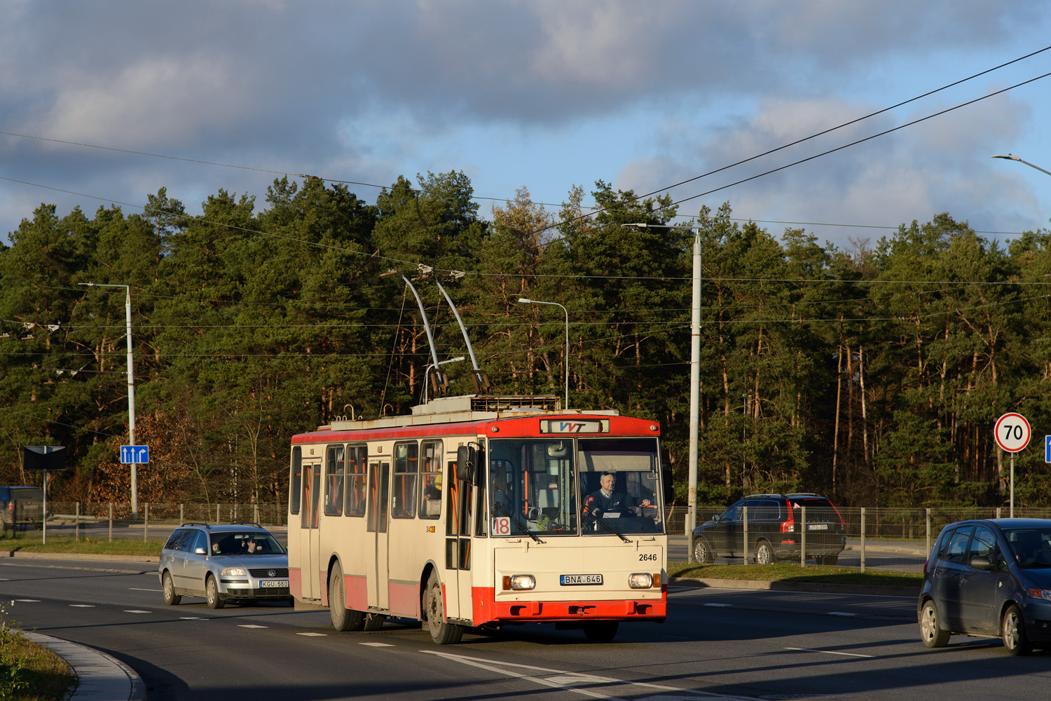 Вильнюс, Škoda 14Tr13/6 № 2646