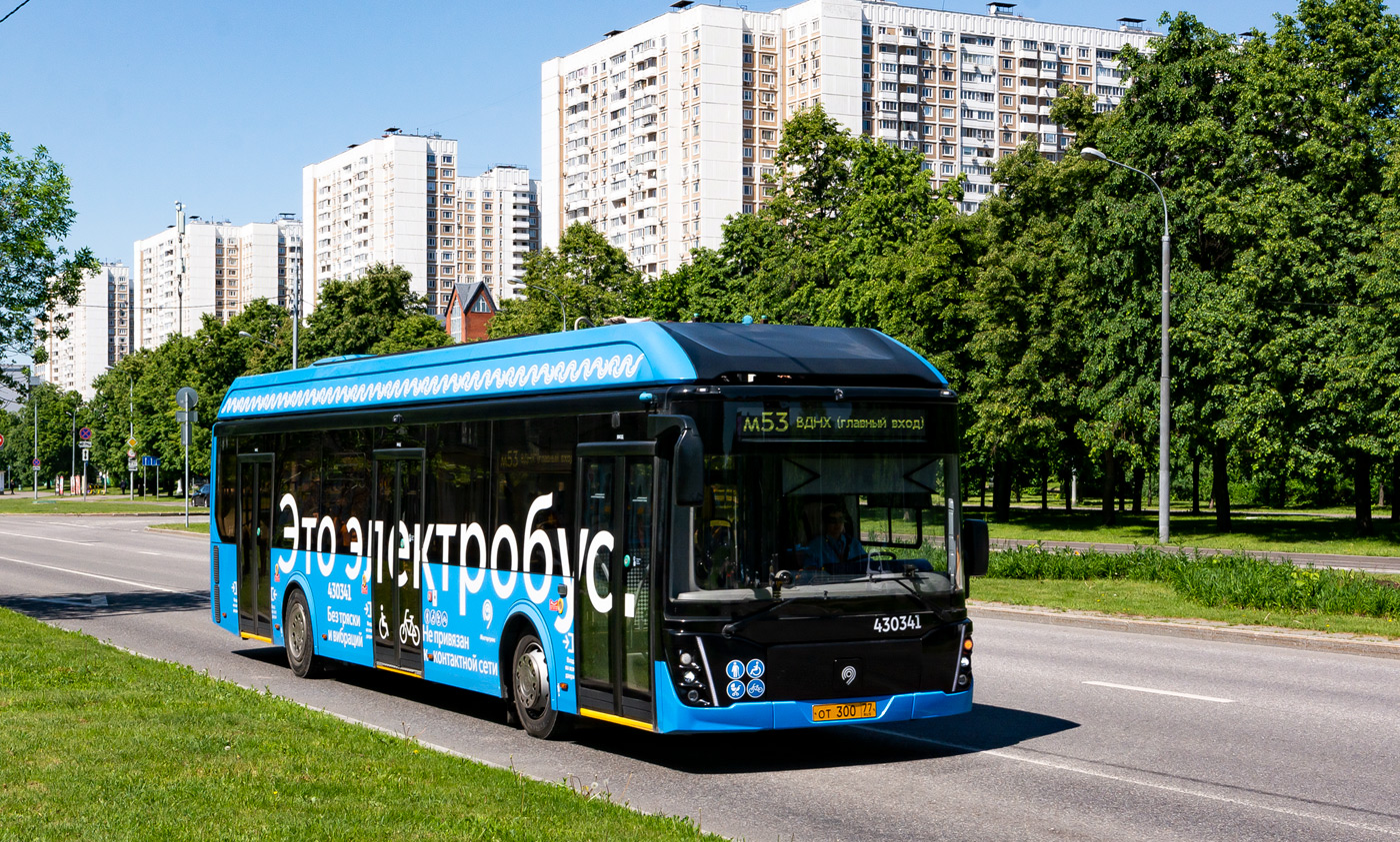 Москва, ЛиАЗ-6274 № 430341