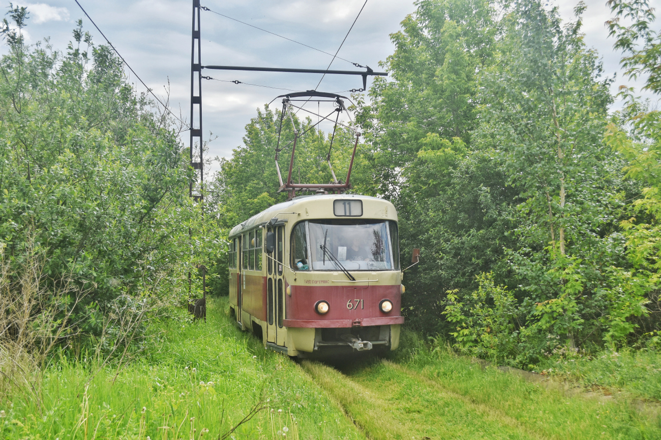 Екатеринбург, Tatra T3SU № 671 Екатеринбург, Tatra T3SU № 671