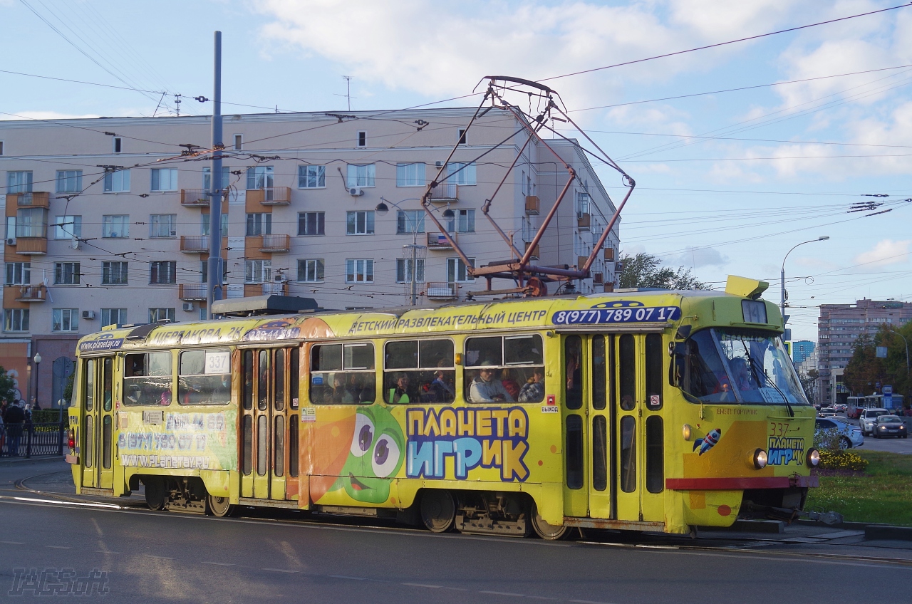 Екатеринбург, Tatra T3SU № 337