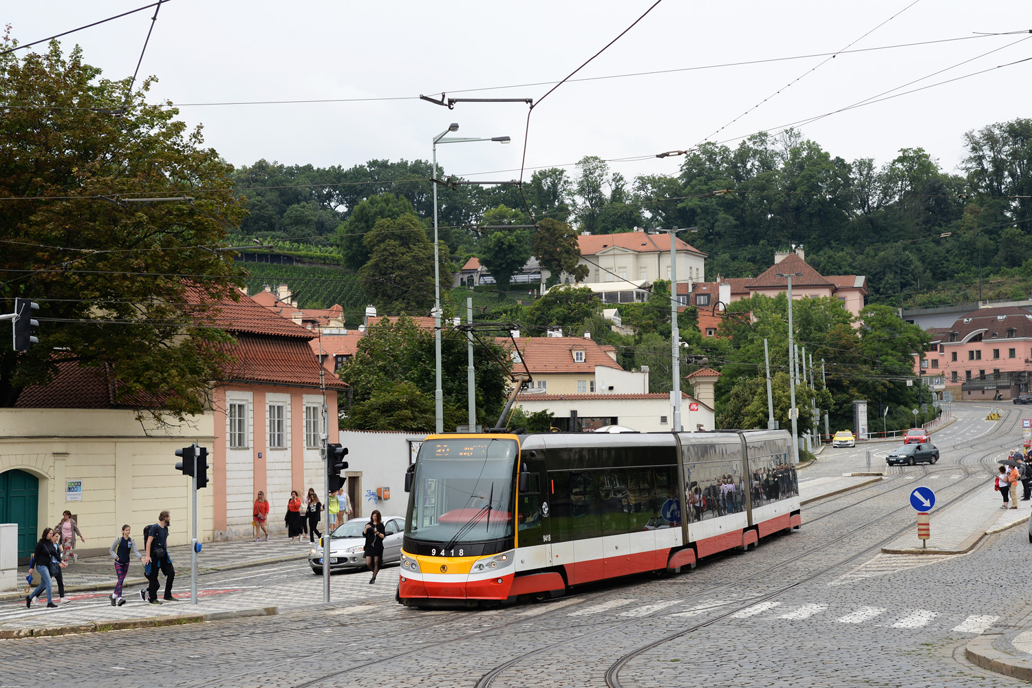 Прага, Škoda 15T6 ForCity Alfa Praha № 9418