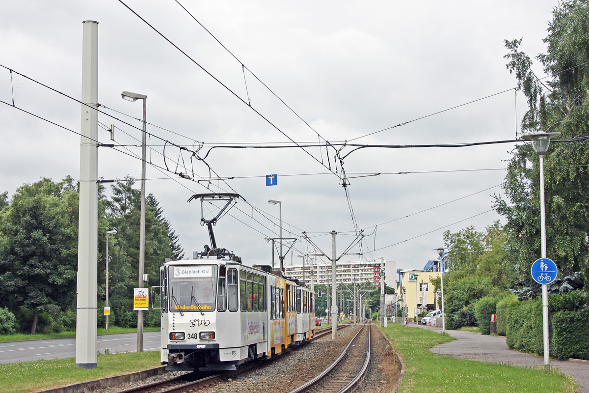 Гера, Tatra KTNF8 № 348