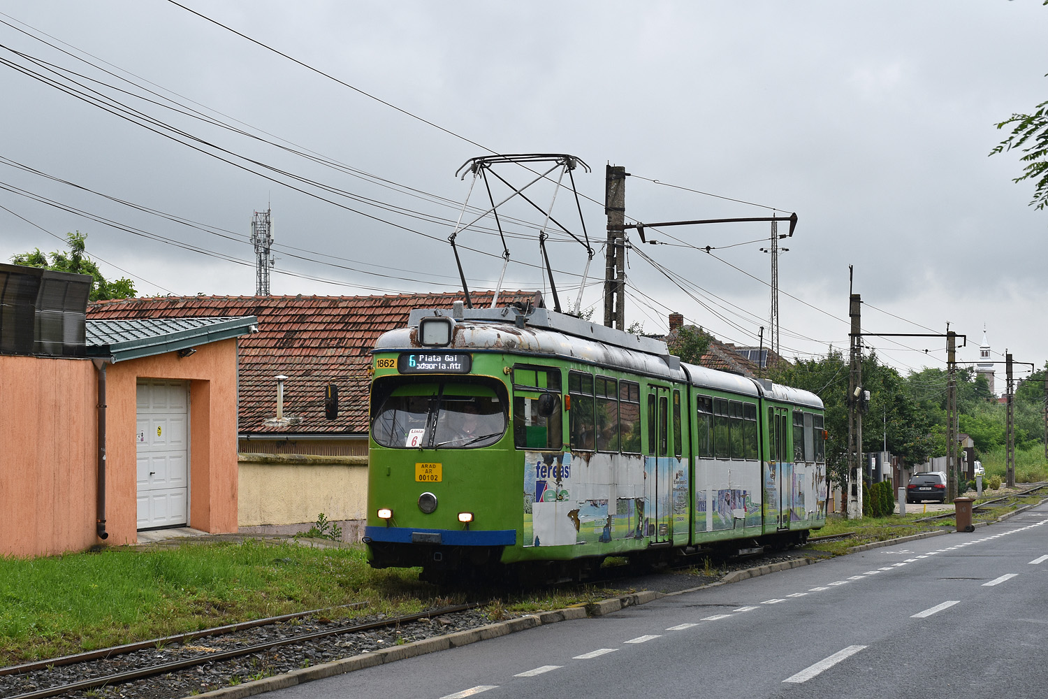 Арад, Duewag GT8 № 1862