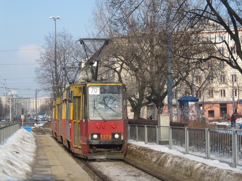 Варшава, Konstal 105Na № 1372