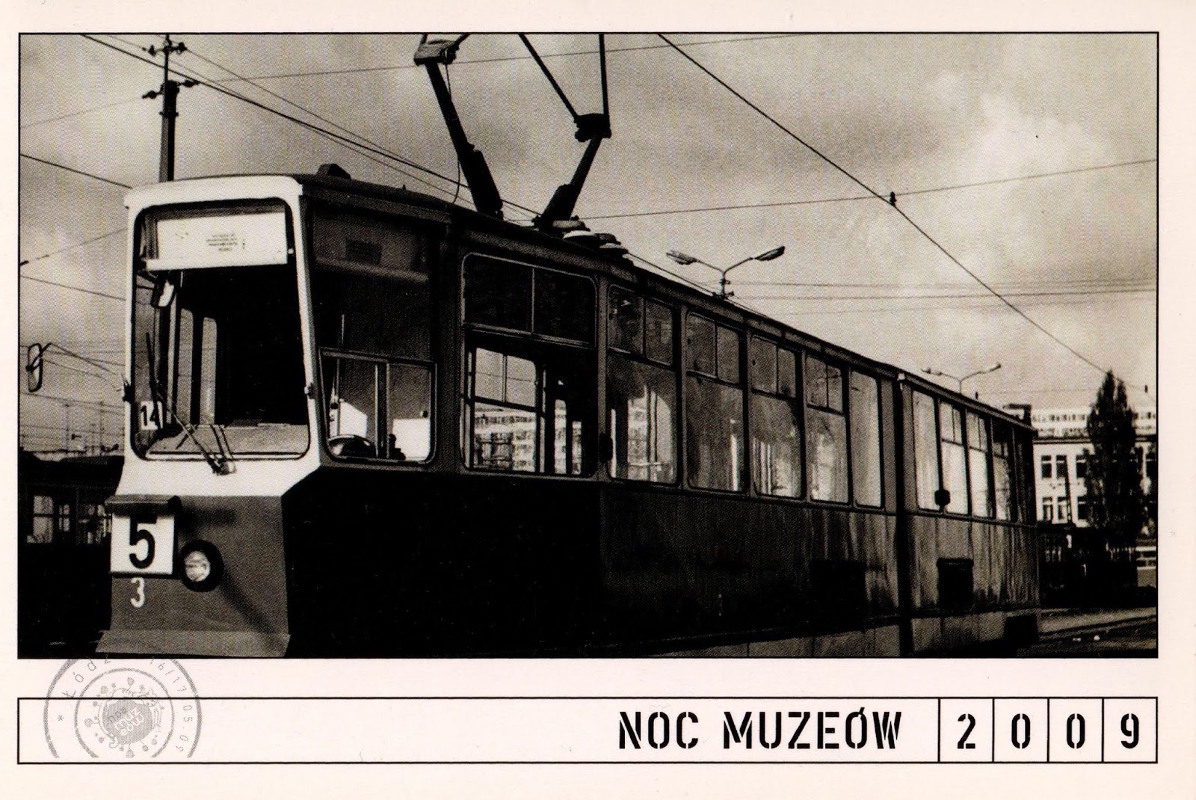 Лодзь, Konstal 802N № 3; Лодзь — Старые фотографии Лодзь, Konstal 802N № 3; Лодзь — Старые фотографии
