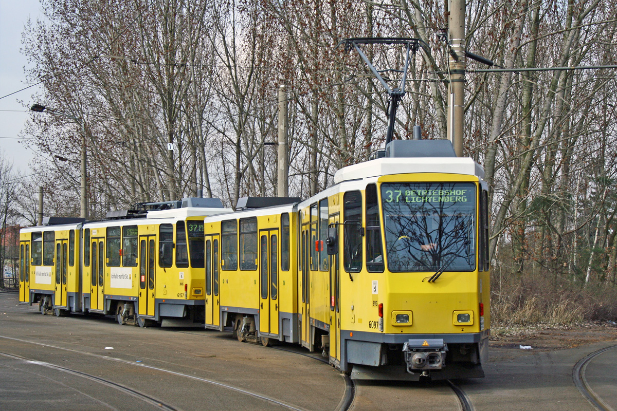 Берлин, Tatra KT4DM № 6097