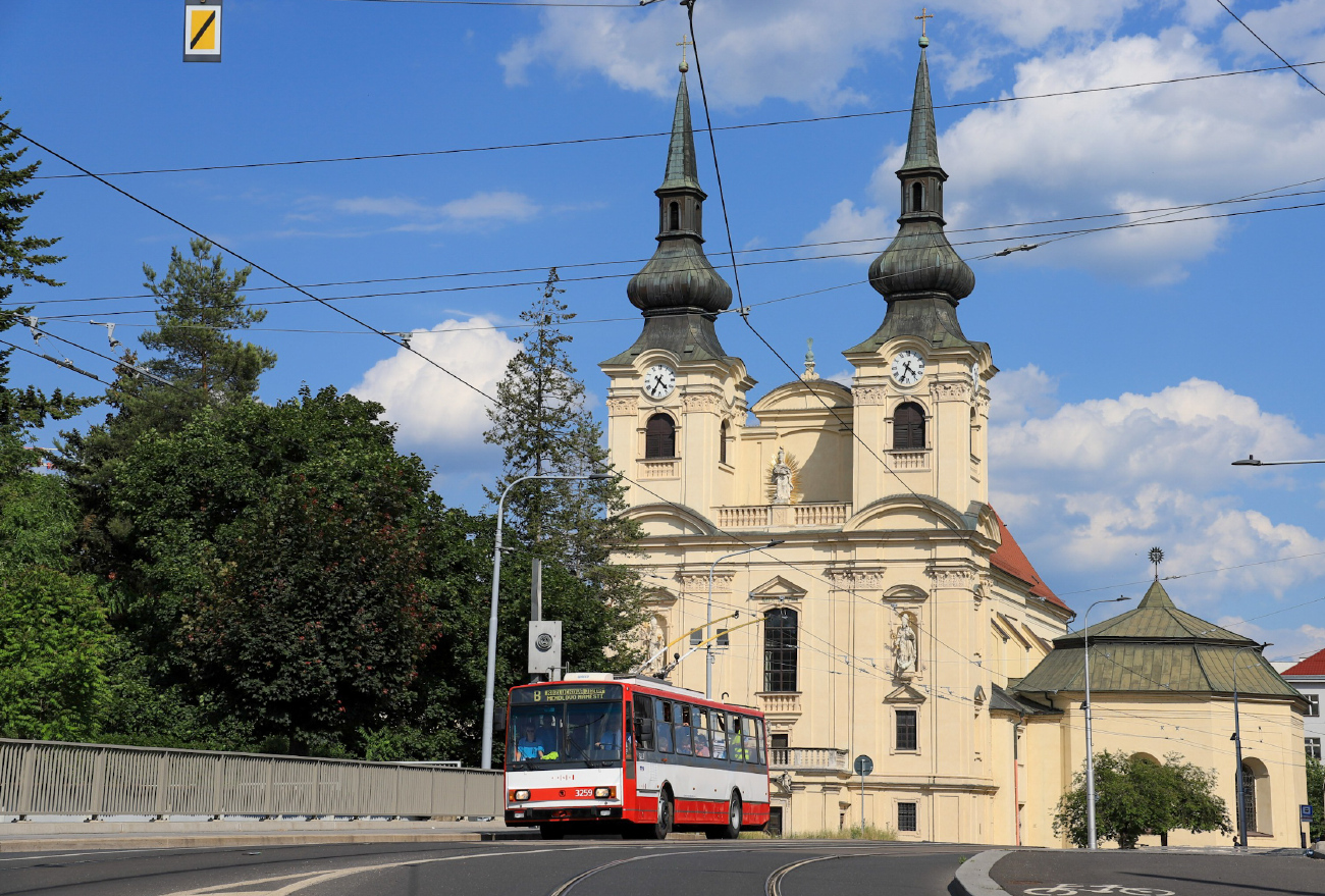 Брно, Škoda 14Tr14/6 № 3259; Брно — Транспортная ностальгия 2023 года и прощание с троллейбусами Шкода 14Тр и 15Тр