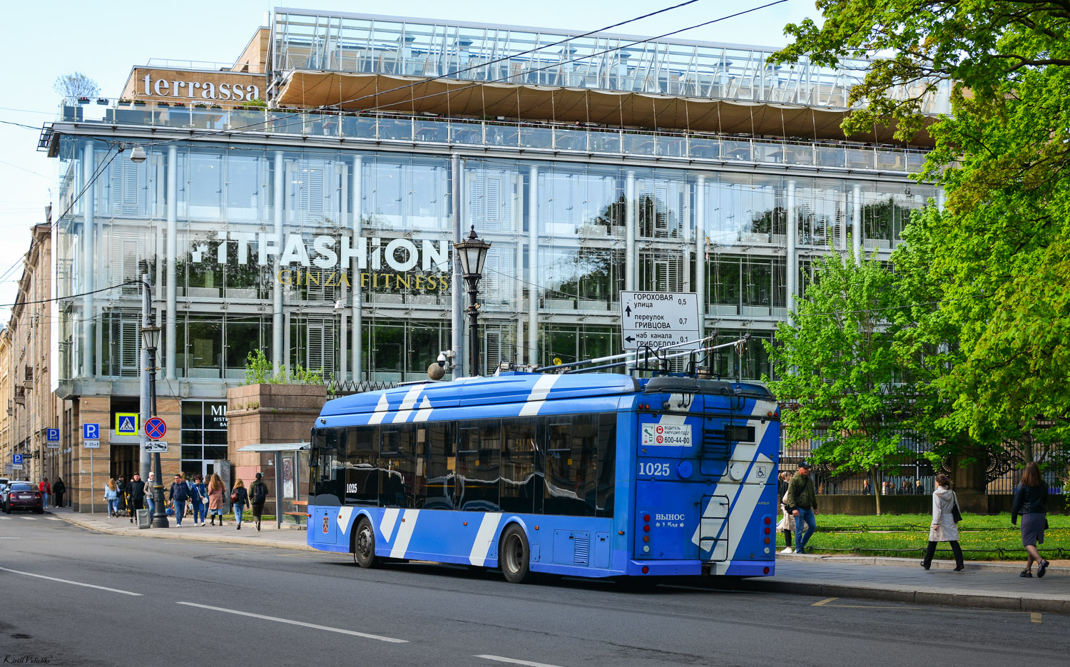 Санкт-Петербург, Тролза-5265.08 «Мегаполис» № 1025