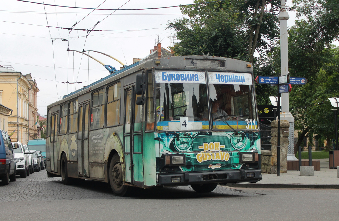 Черновцы, Škoda 14Tr11/6 № 311 Черновцы, Škoda 14Tr11/6 № 311