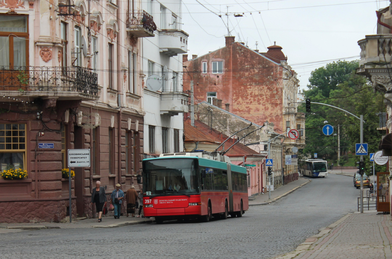 Tchernivtsi, Hess SwissTrolley 2 (BGT-N1) N°. 397
