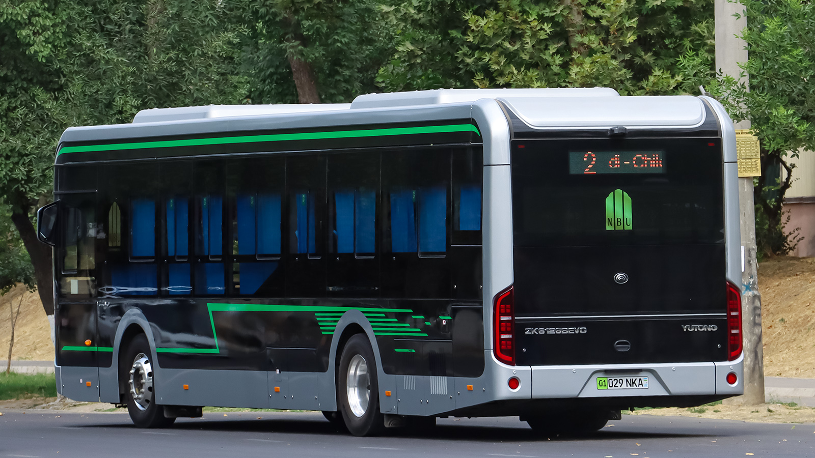 Tashkent, Yutong ZK6126BEVG № 07612