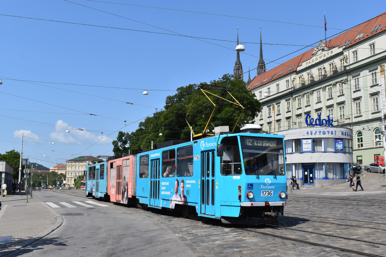Brünn, Tatra KT8D5R.N2 Nr. 1736