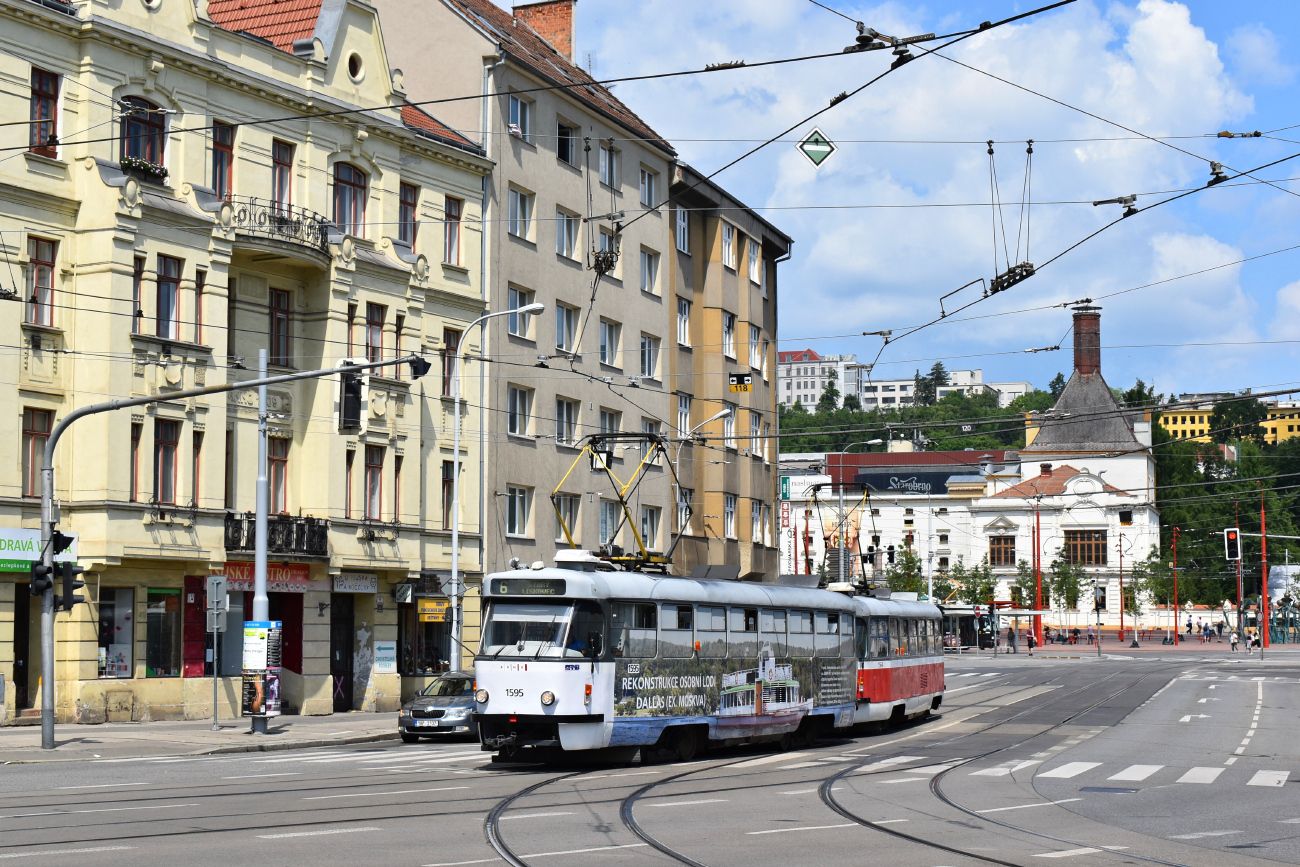 Брно, Tatra T3P № 1595
